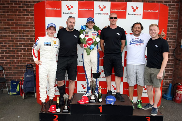 MGR Dominates Protyre Formula Renault Podium at Brands Hatch